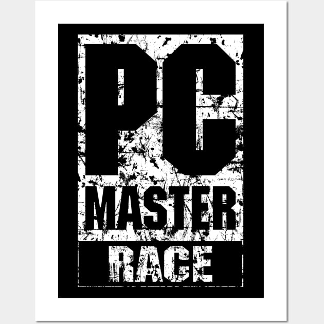 PC Master Race - Grunge Wall Art by Remus